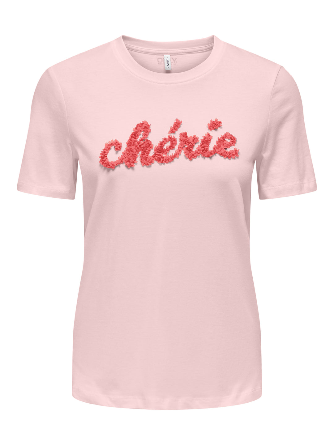 Only 15324070 Lucia t-shirt roze – dames