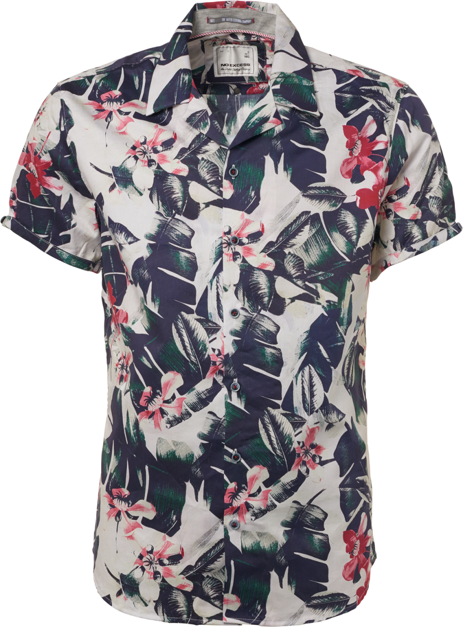 Jack & Jones overhemd k/m roze – heren