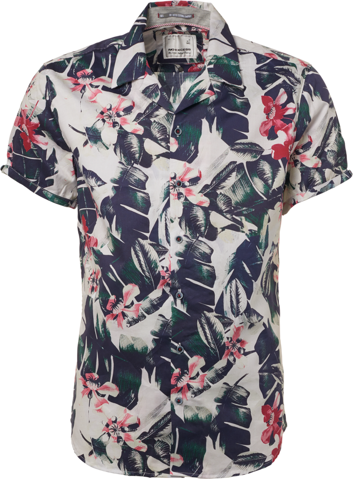Jack & Jones overhemd k/m roze – heren