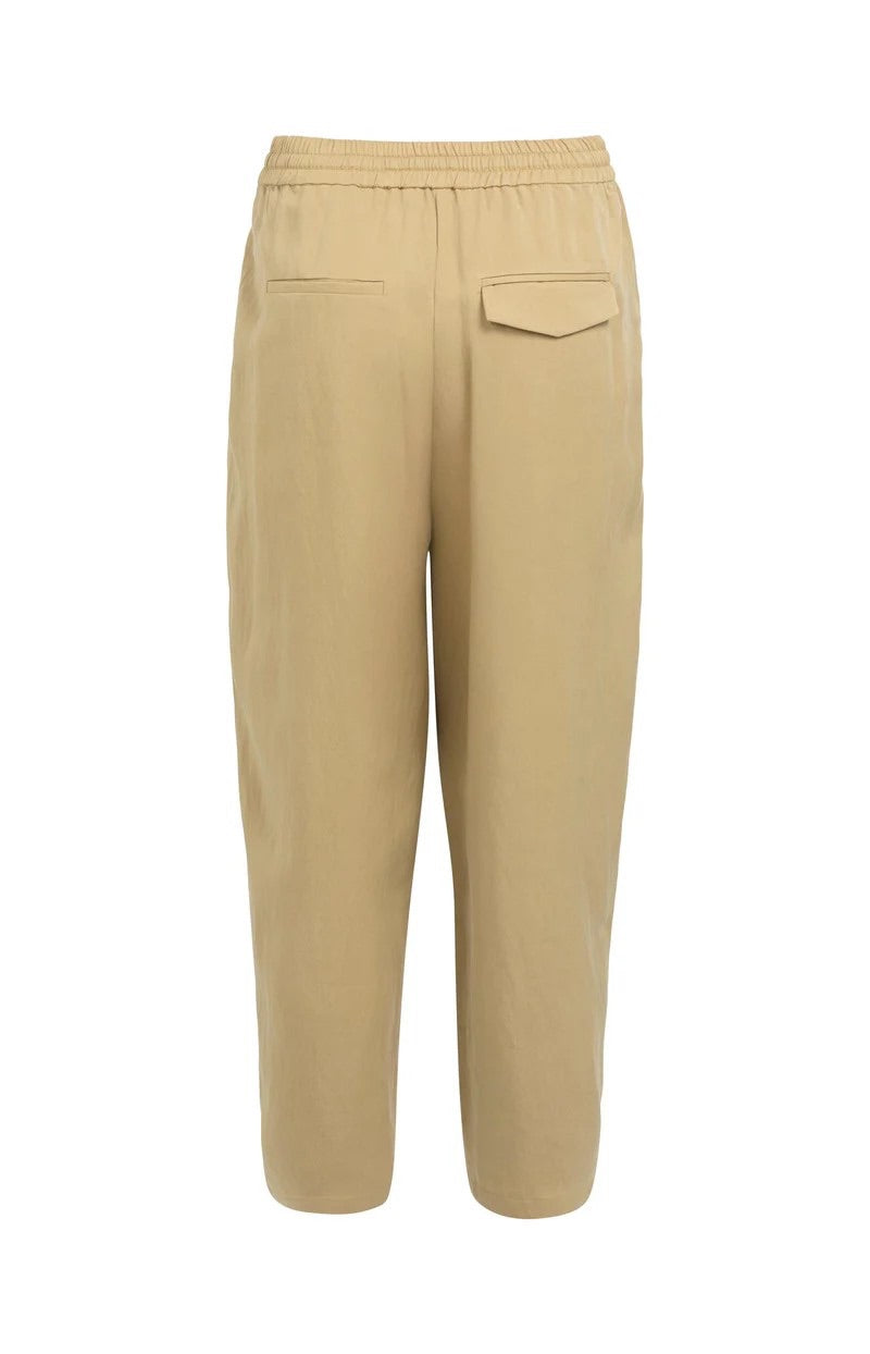 YAYA Women lange broek zand – dames