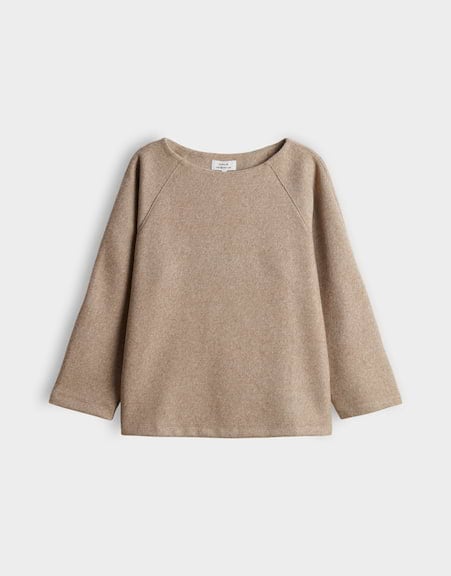 Opus Gusera 10623414517465 sweater dames taupe