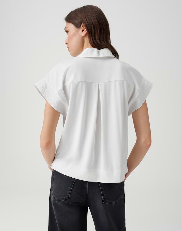 Opus Sinula top k/m dames off-white