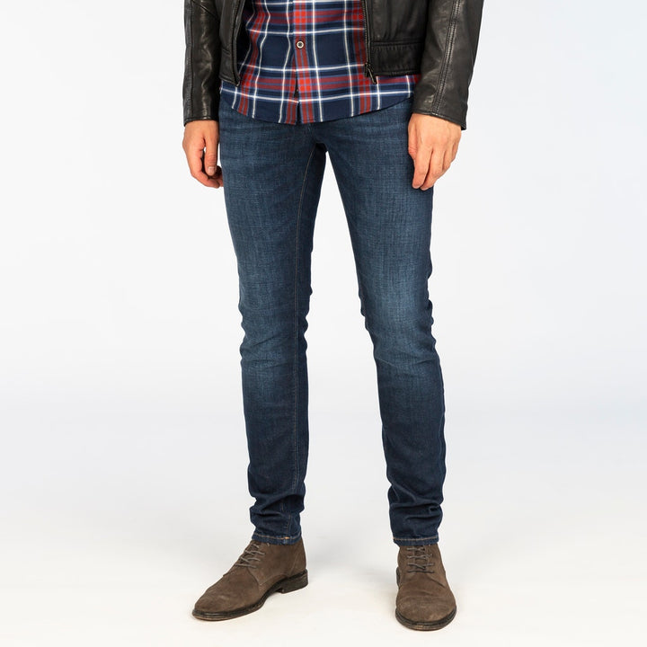 V85 Scrambler Dark Night Wash - Blue Denim
