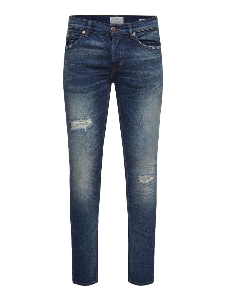 Onsloom Med Blue Washed Dcc 0443 No. . 1844. November - Blue Denim