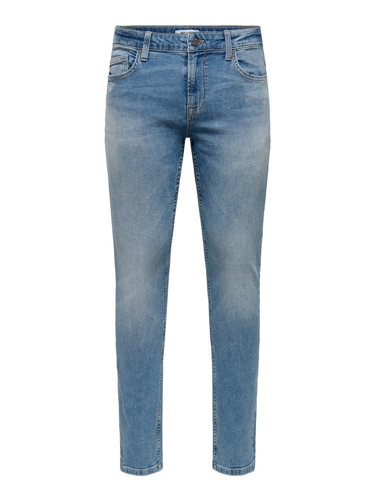 Onsloom Life Slim L Blue Pk 2371 - Blue Denim