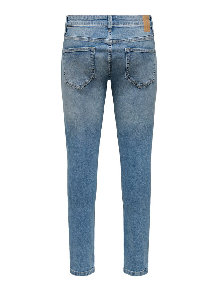 Onsloom Life Slim L Blue Pk 2371 - Blue Denim