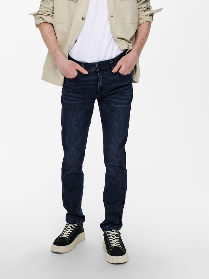 Onsloom Life Slim Blue Pk 0068 - Blue Denim