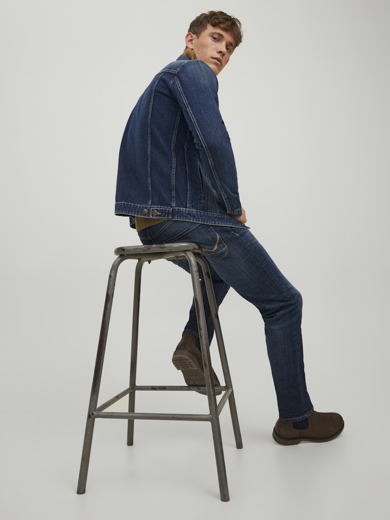 Jjitim Jjdavis Jj 174 Lid Noos - Blue Denim