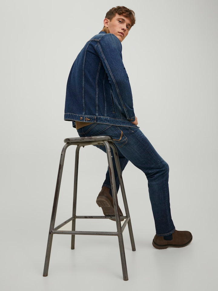 Jjitim Jjdavis Jj 174 Lid Noos - Blue Denim
