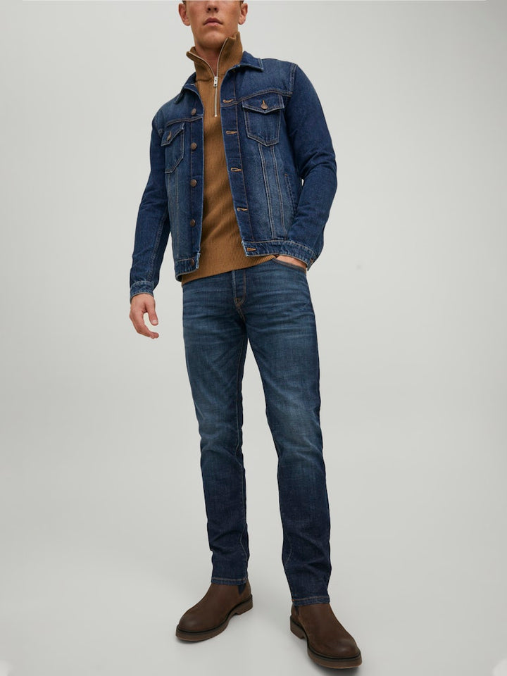 Jjitim Jjdavis Jj 174 Lid Noos - Blue Denim