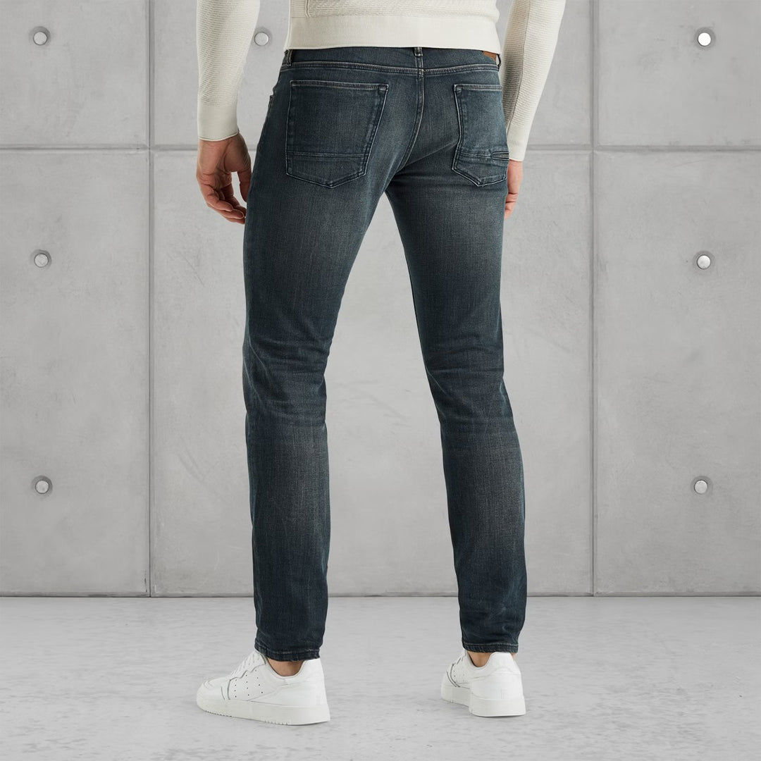 Riser Slim Earth Blue Jeans - Blue Denim