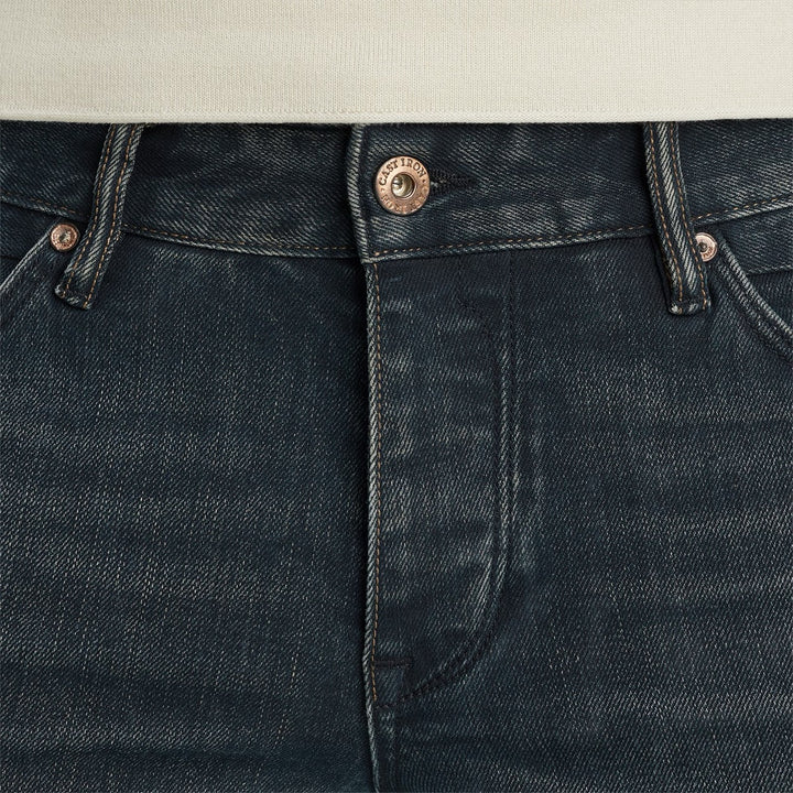 Riser Slim Earth Blue Jeans - Blue Denim