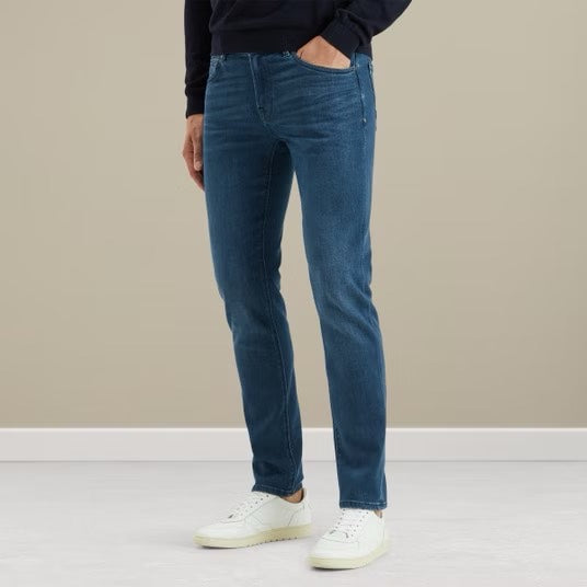 V7 Rider Whale Blue Wash - Blue Denim