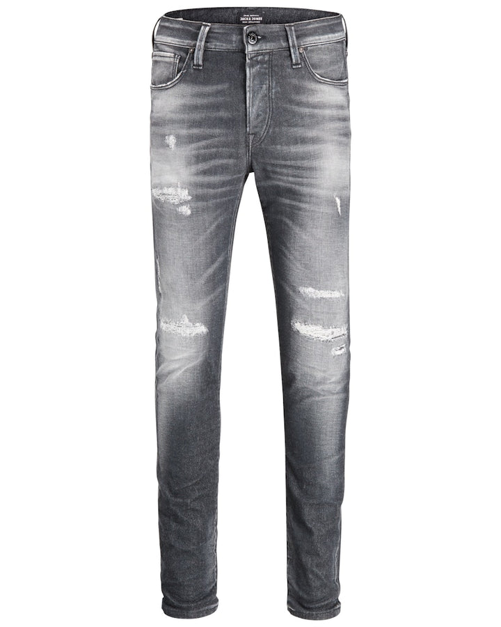 Jjiglenn Jjicon Bl 810 Indigo Knit . . 1743. Oktober - Black Denim