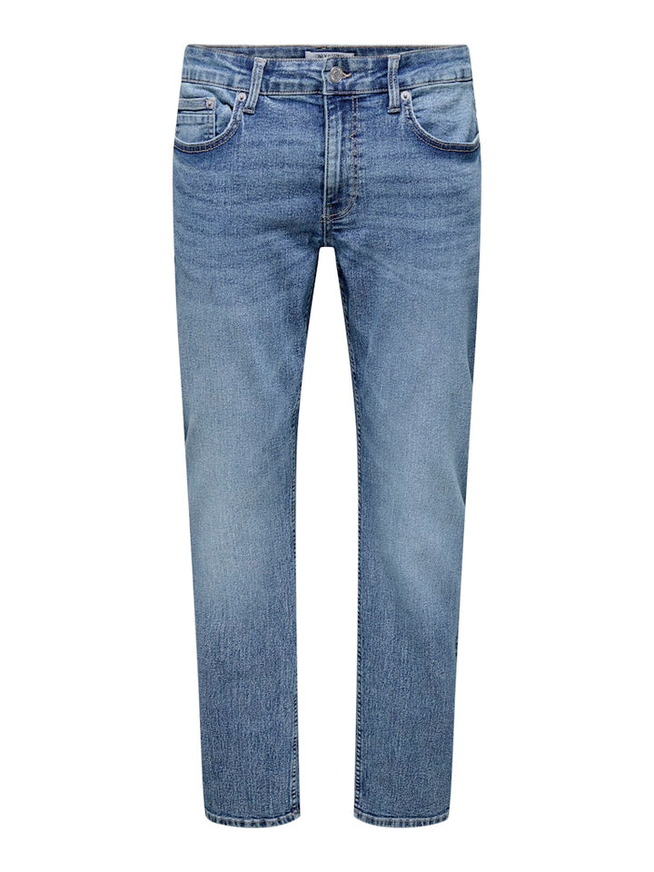 Onsweft Reg. Jax Box Pim Dnm - Blue Denim