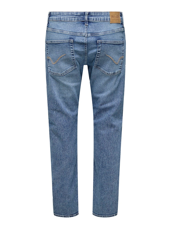 Onsweft Reg. Jax Box Pim Dnm - Blue Denim