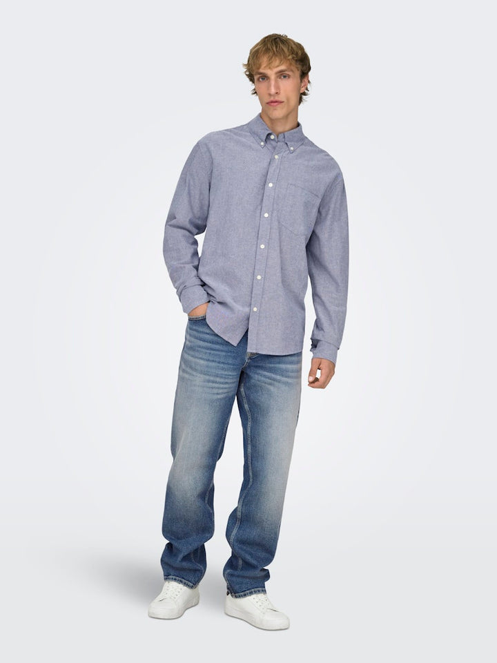Onsedge Performande Dmb 6639 Dot Dnm - Blue Denim