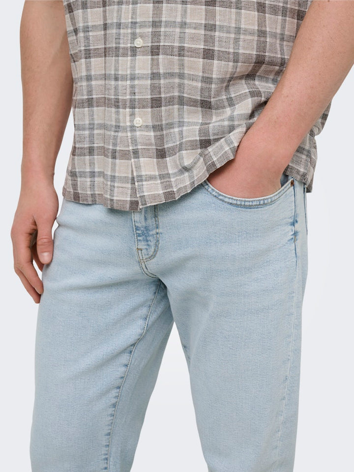 Onsweft Feg. Jax Lb 7006 Tai Dnm - Blue Denim