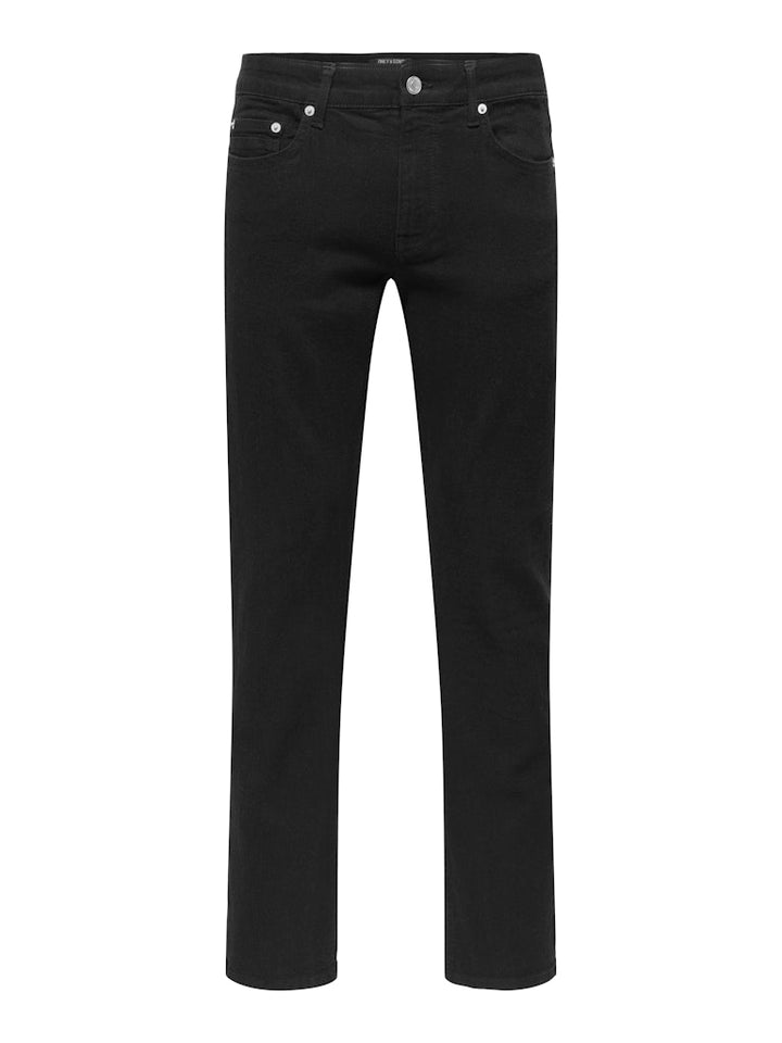 Onsweft Reg. Jax Box Pim Dnm - Black Denim