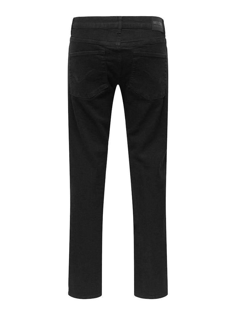 Onsweft Reg. Jax Box Pim Dnm - Black Denim