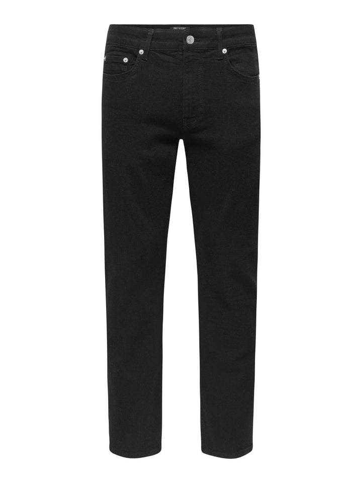 Onsweft Reg. Jax Box Pim Dnm - Black Denim