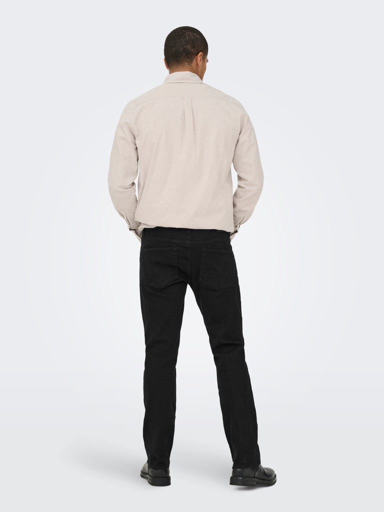 Onsweft Reg. Jax Box Pim Dnm - Black Denim