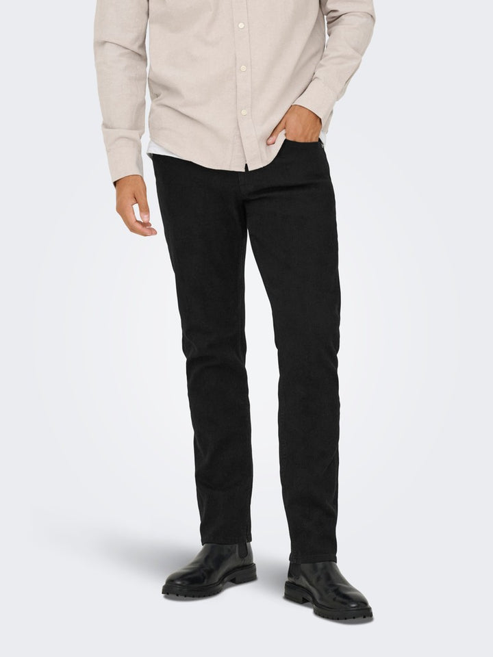 Onsweft Reg. Jax Box Pim Dnm - Black Denim
