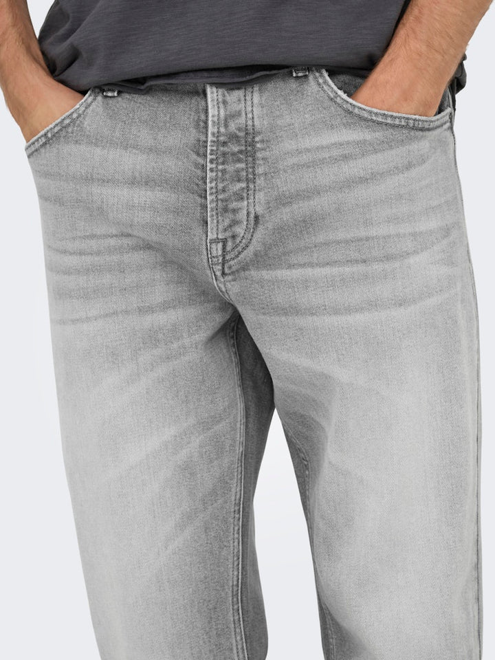 Onsedge Performance Mg 3823 Dot Dnm - Grey Denim