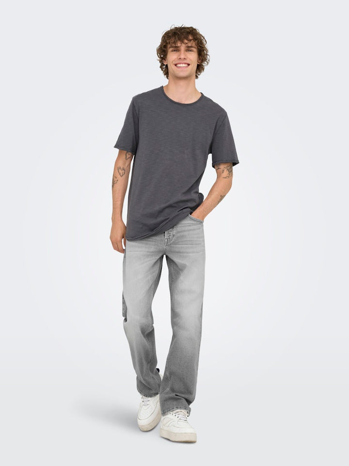 Onsedge Performance Mg 3823 Dot Dnm - Grey Denim