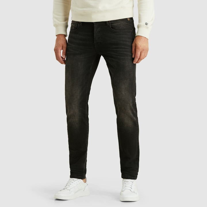 Shiftback Tapered Night Coal Black - Black Denim