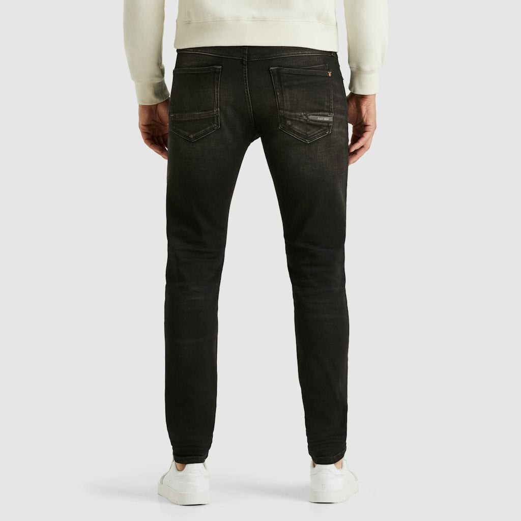Shiftback Tapered Night Coal Black - Black Denim