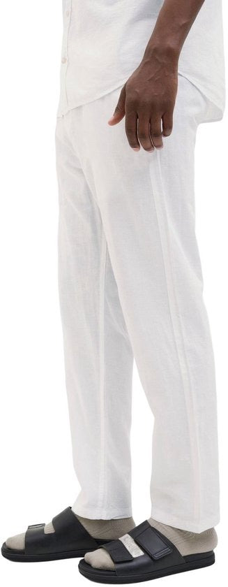 Jpstkane Summer Linen Blend Jogger - Wit