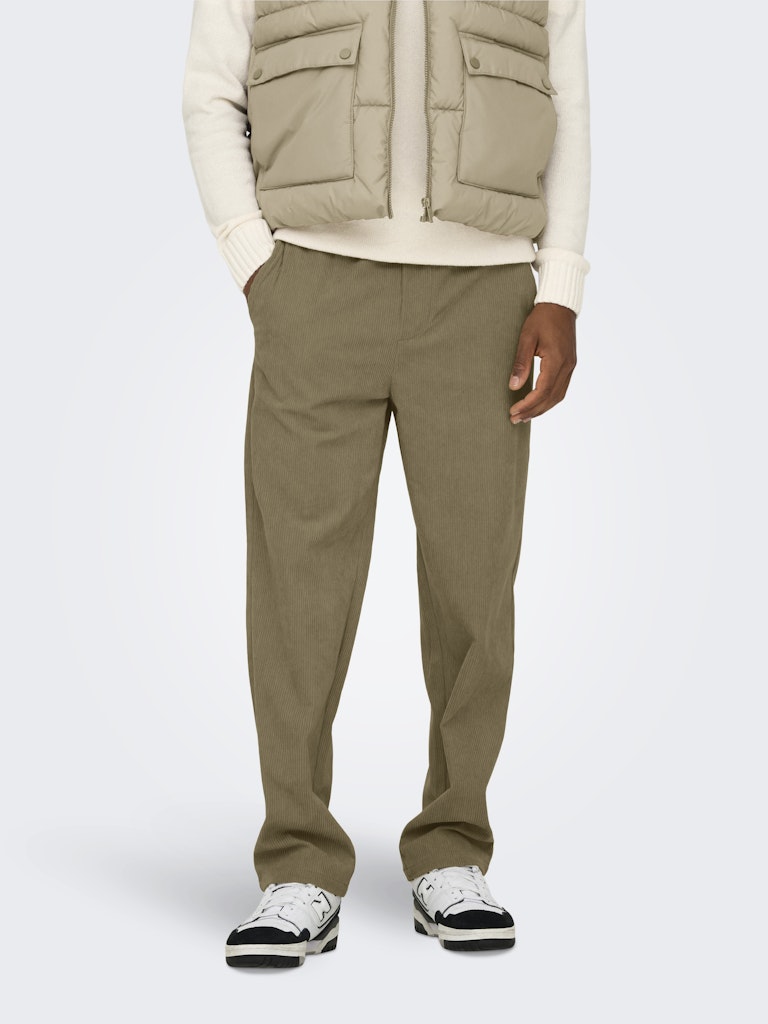 Onssinus Loose Corduroy 0111 Pant - Zand