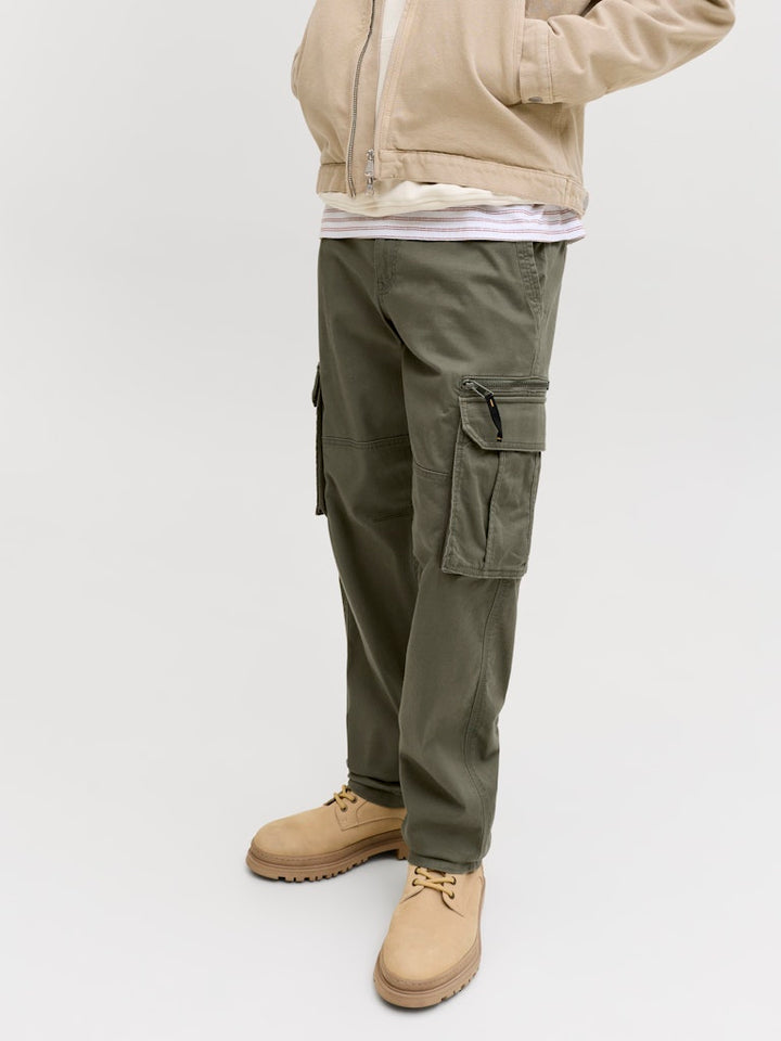 Jpstkane Dover Zip Cargo - Army