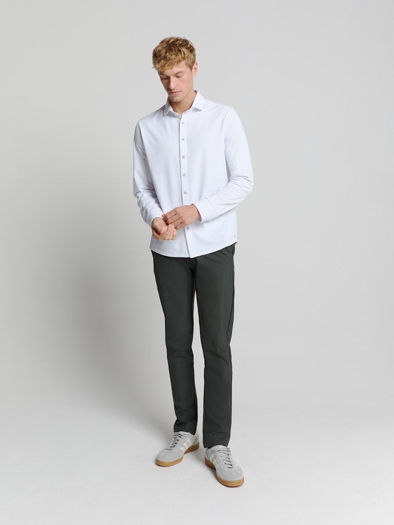 Pants Chino 4-way Stretch Sedoc - Groen Dessin