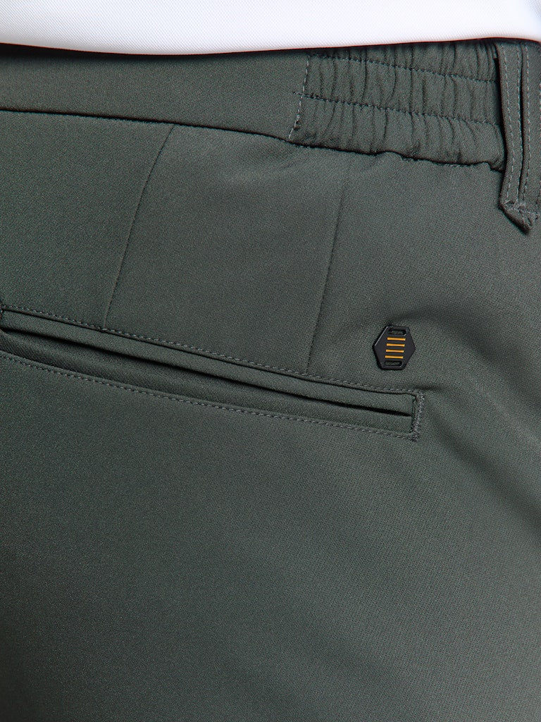 Pants Chino 4-way Stretch Sedoc - Groen Dessin