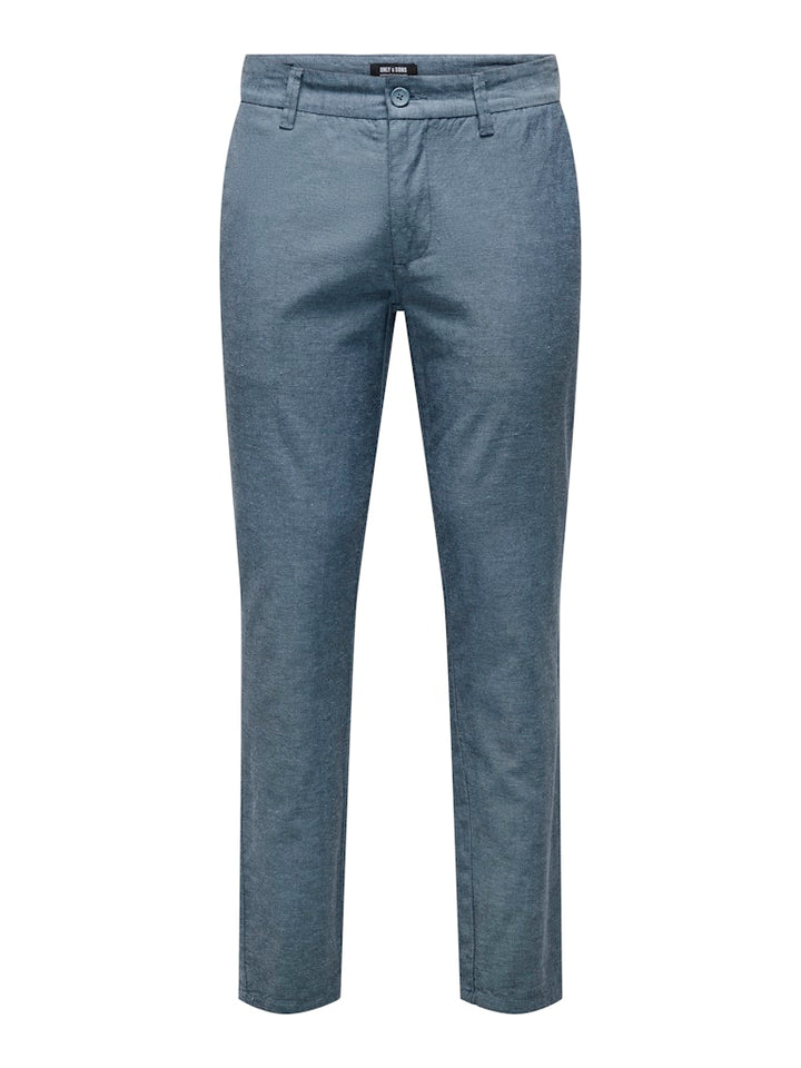 Onsmark Tap 0011 Cotton Linen Pant - Blauw