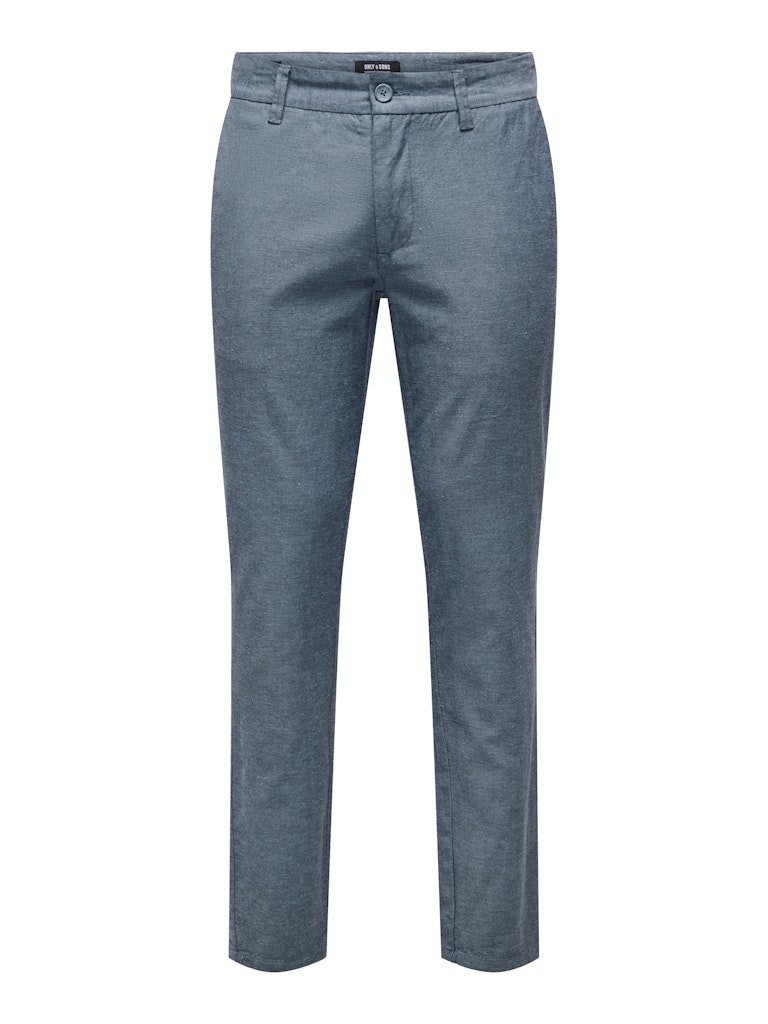 Onsmark Tap 0011 Cotton Linen Pant - Blauw