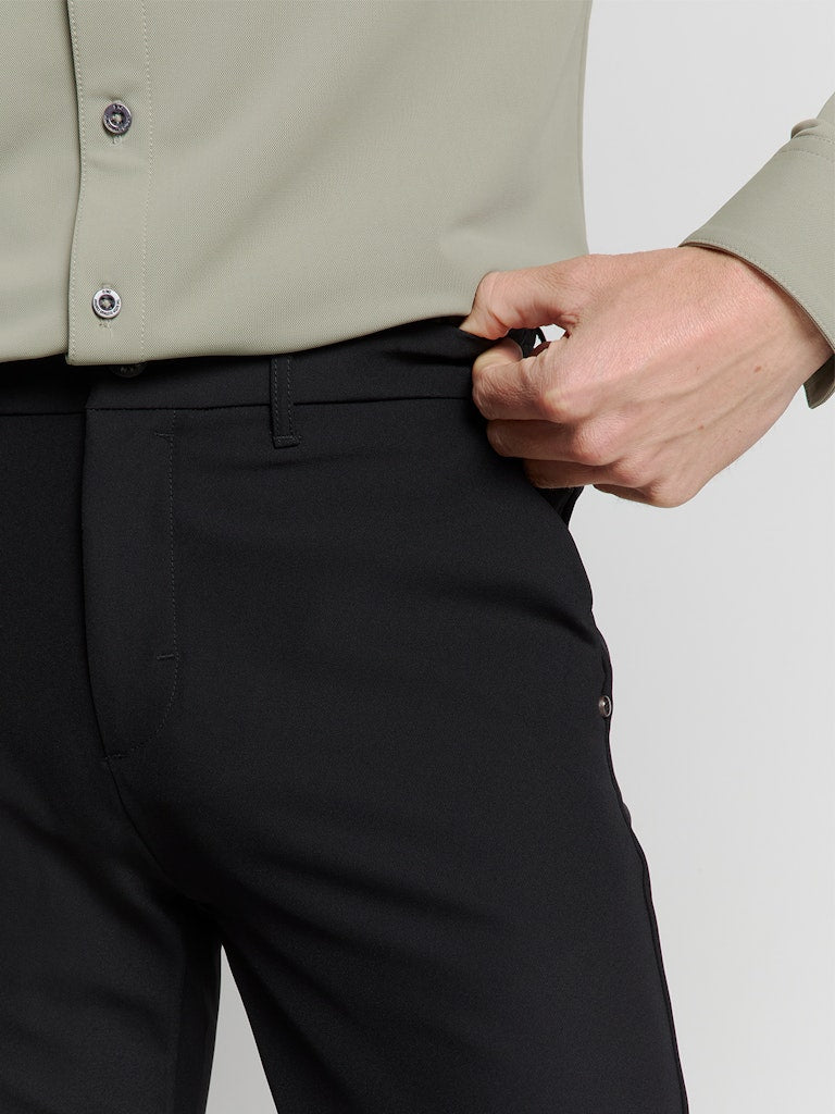 Pants Chino 4-way Stretch Sedoc - Zwart