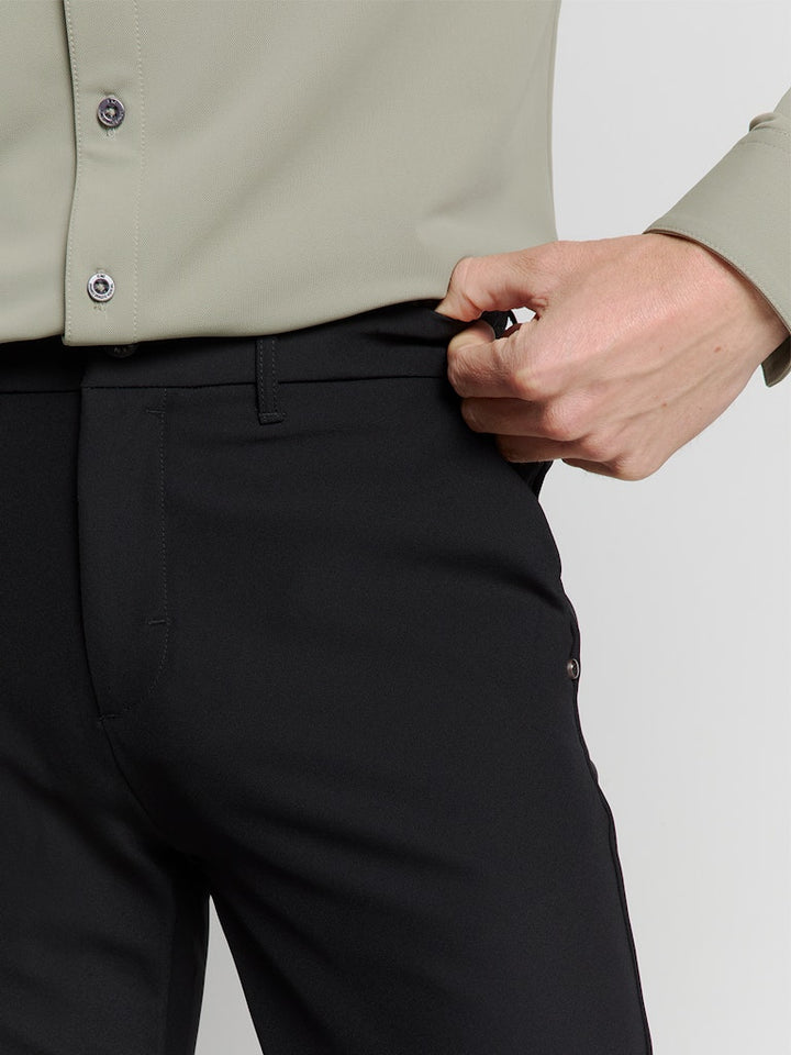 Pants Chino 4-way Stretch Sedoc - Zwart