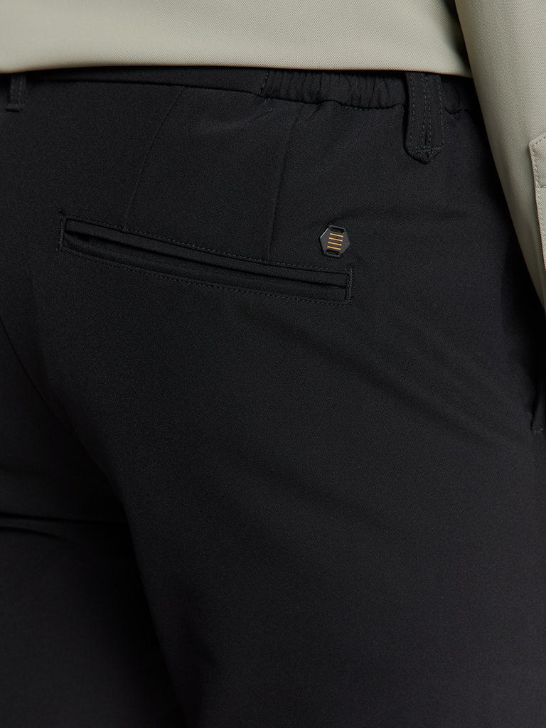 Pants Chino 4-way Stretch Sedoc - Zwart