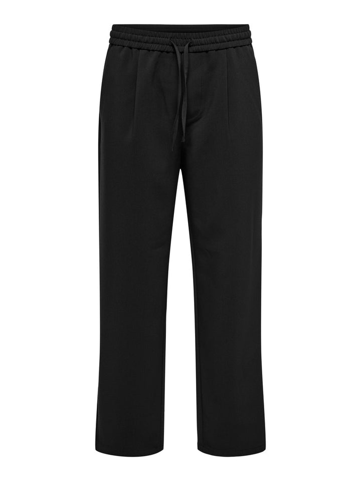 Onswill 0292 Loose String Pant Frml Noos - Zwart