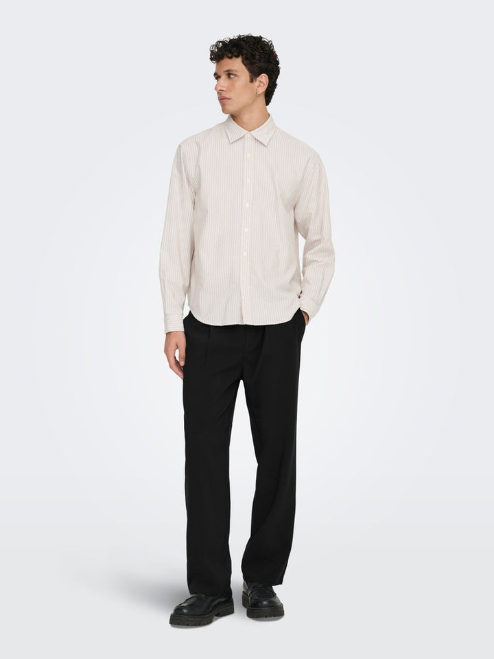 Onswill 0292 Loose String Pant Frml Noos - Zwart