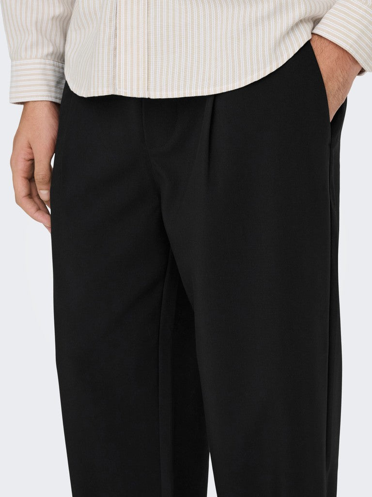 Onswill 0292 Loose String Pant Frml Noos - Zwart