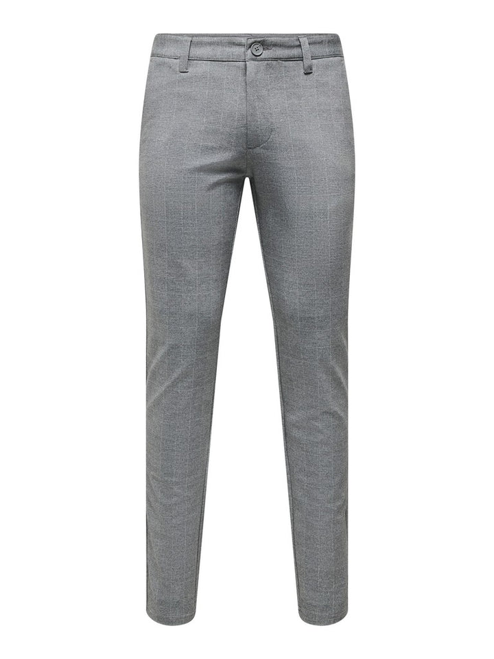 Onsmark Check Pants Hy 9887 Noos - Grijs Dessin