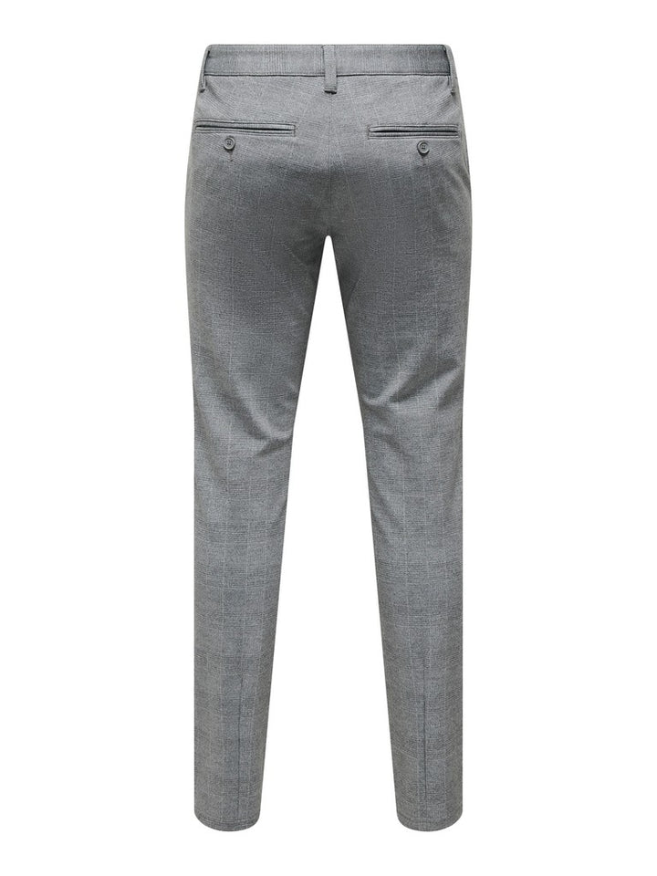 Onsmark Check Pants Hy 9887 Noos - Grijs Dessin