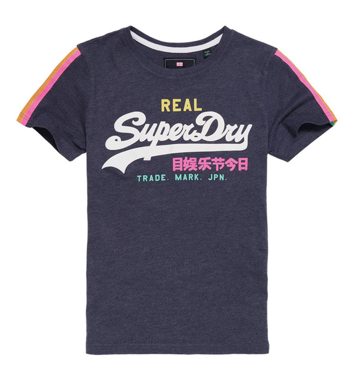 Garcia woman 0301 SEMY BODY FIT – dames t-shirt - Navy