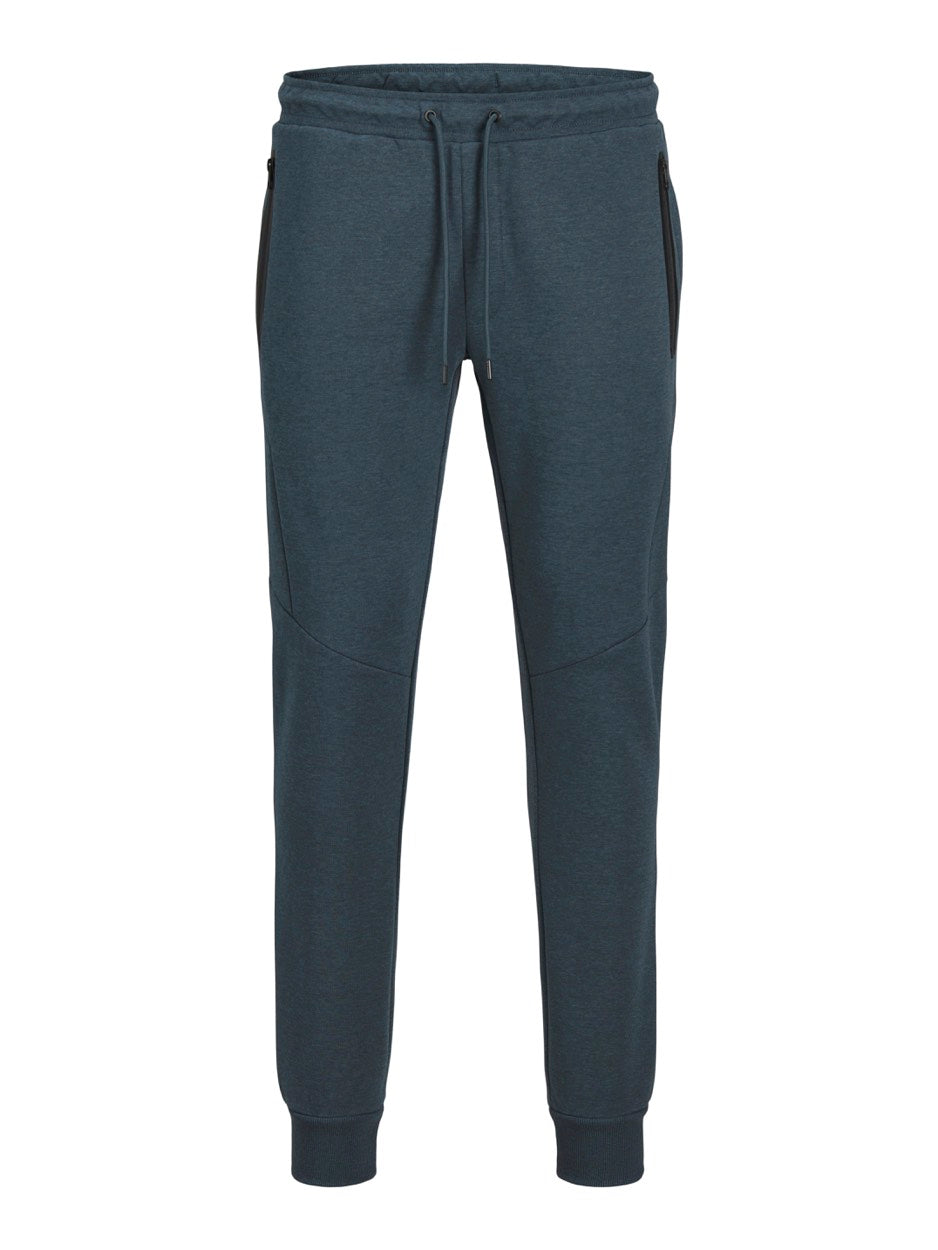 Jpstwill Jjfusion Sweat Pants Nb No - Petrol Blauw