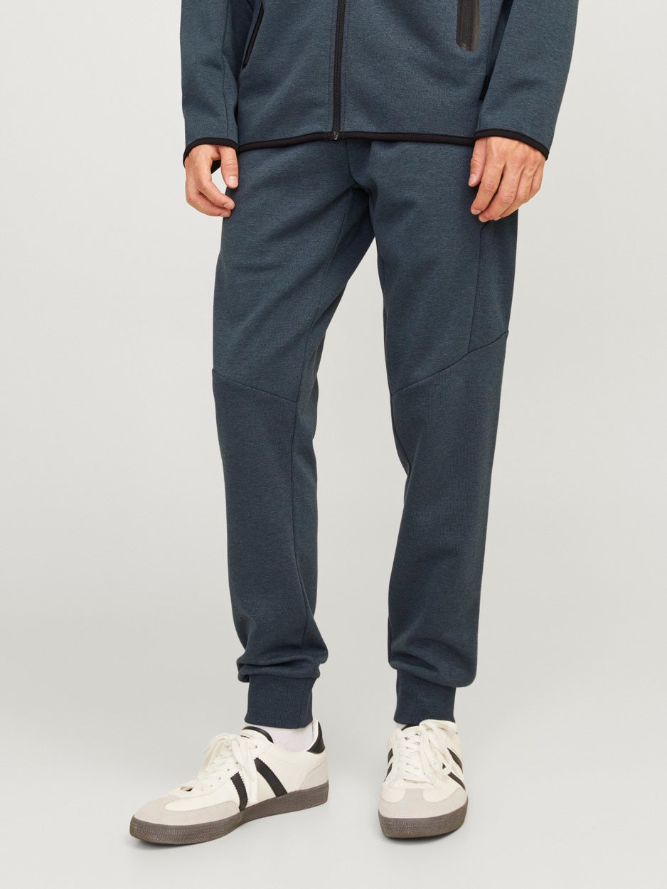 Jpstwill Jjfusion Sweat Pants Nb No - Petrol Blauw