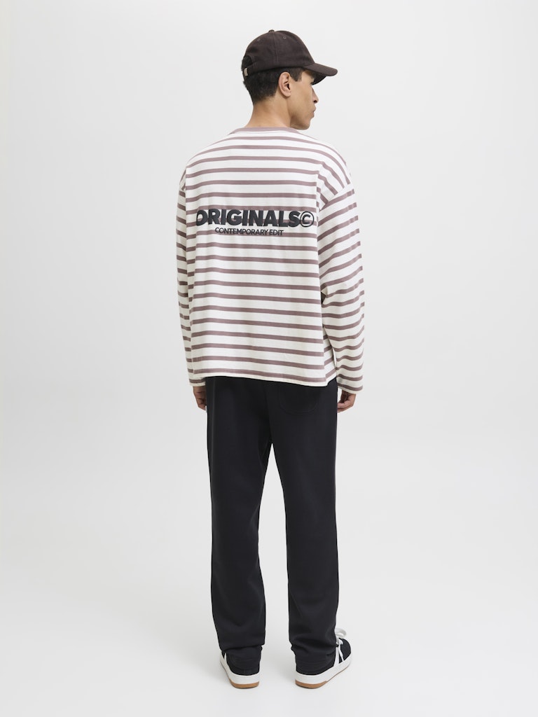 Jpstkane Bradley Uncuffed Swt Pants Noos - Zwart